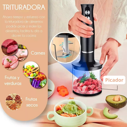 Batidora De Mano 4 En 1 Sokany