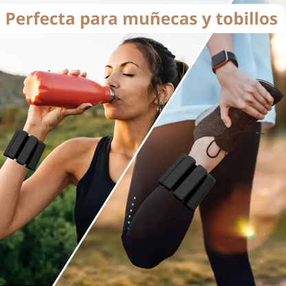 PESAS MUÑEQUERAS O DE TOBILLOS X 2