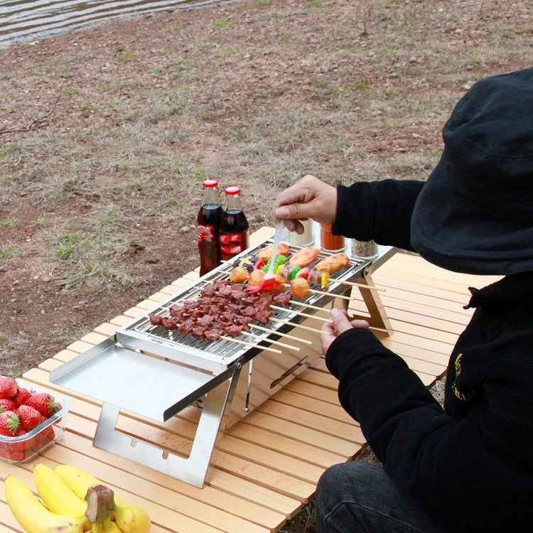 Parrilla De Acero Inoxidable mini