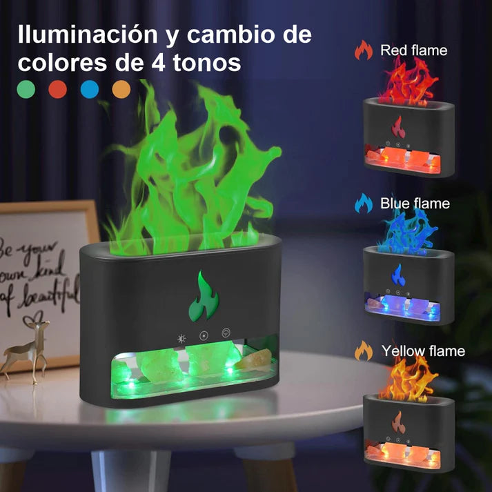 Humidificador Fogata Difusor de Aromas