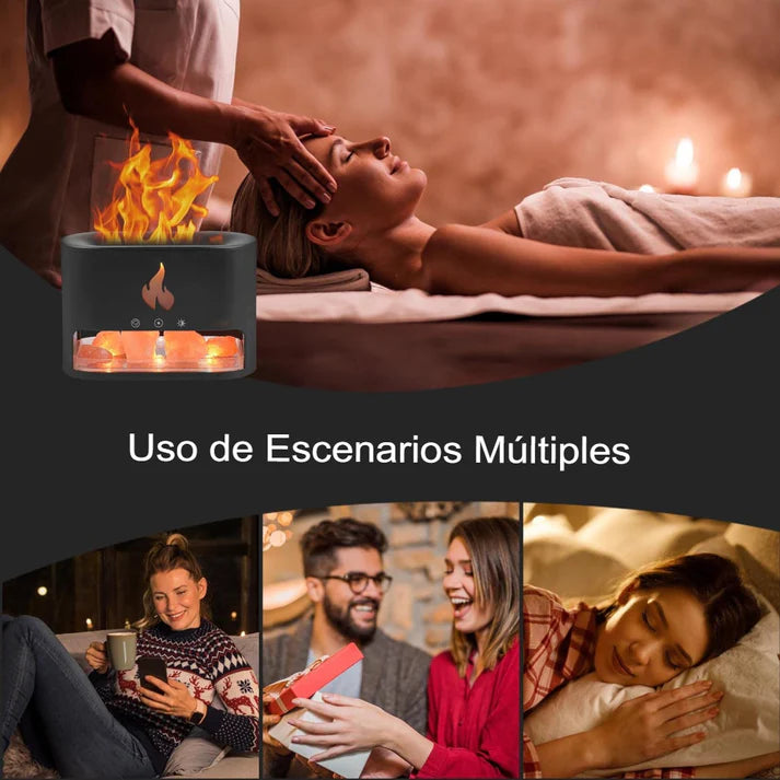 Humidificador Fogata Difusor de Aromas