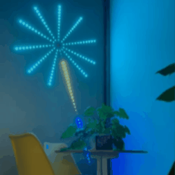 ESTRELLA DE TIRAS LED RGB 1.20 DE ANCHO