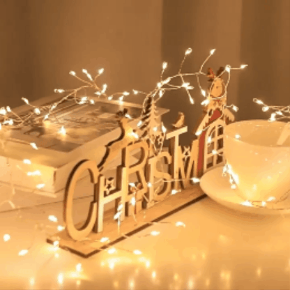 Guirnalda Luces Led espiga x 20 m - 600 LED MULTICOLOR