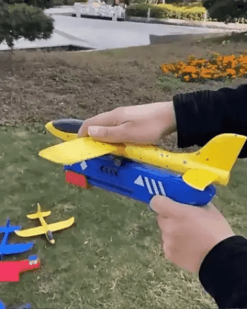 JUGUETE LANZADOR DE AVION