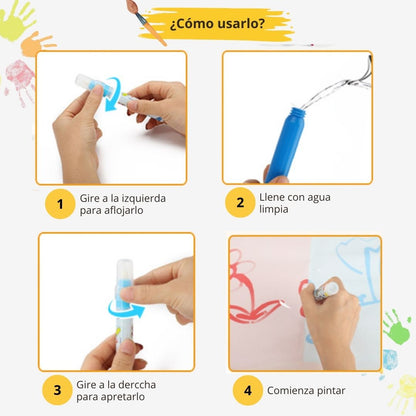 TAPETE PARA DIBUJAR CON AGUA SIN REGUEROS